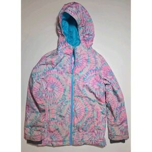Girls Land's End Light Weight Jacket- Size L ( 10-12) Color- Tye Die